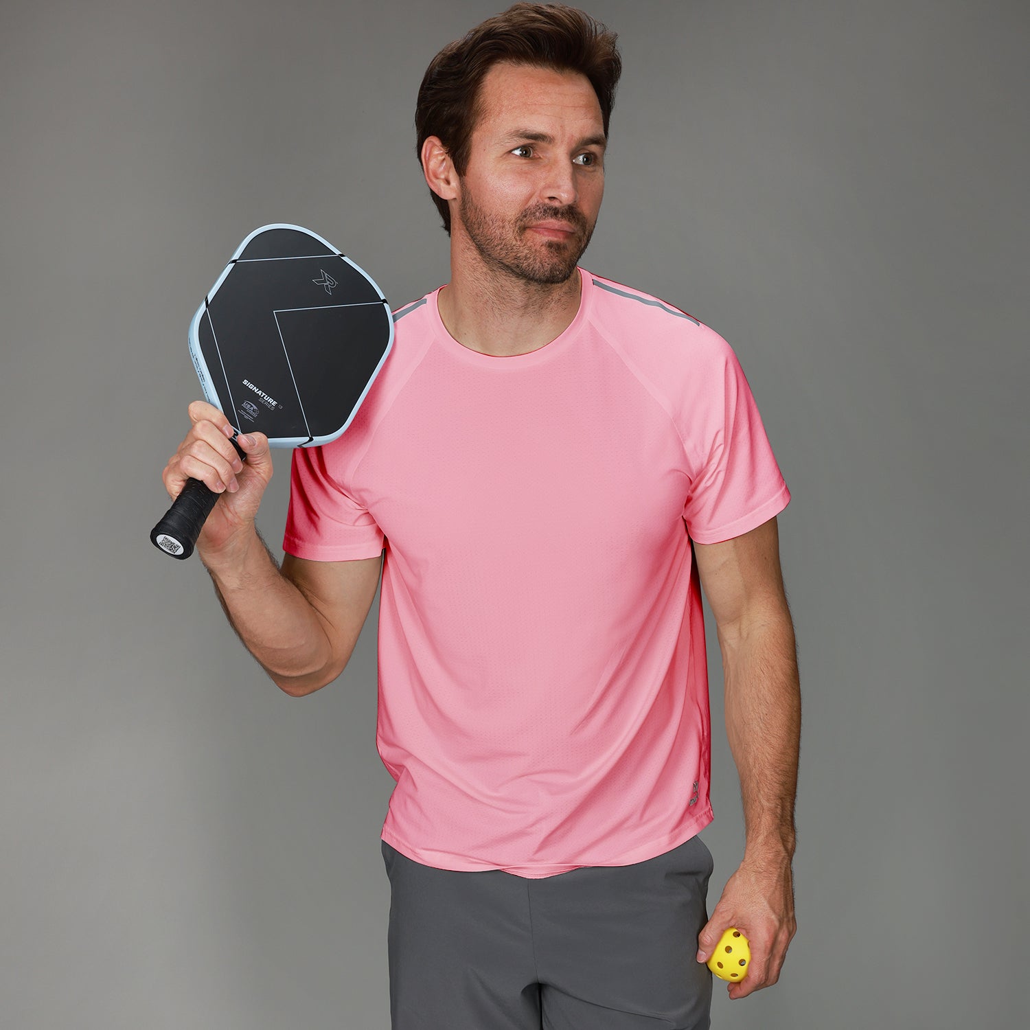 Dink Performance Tee | Coral - MUEV