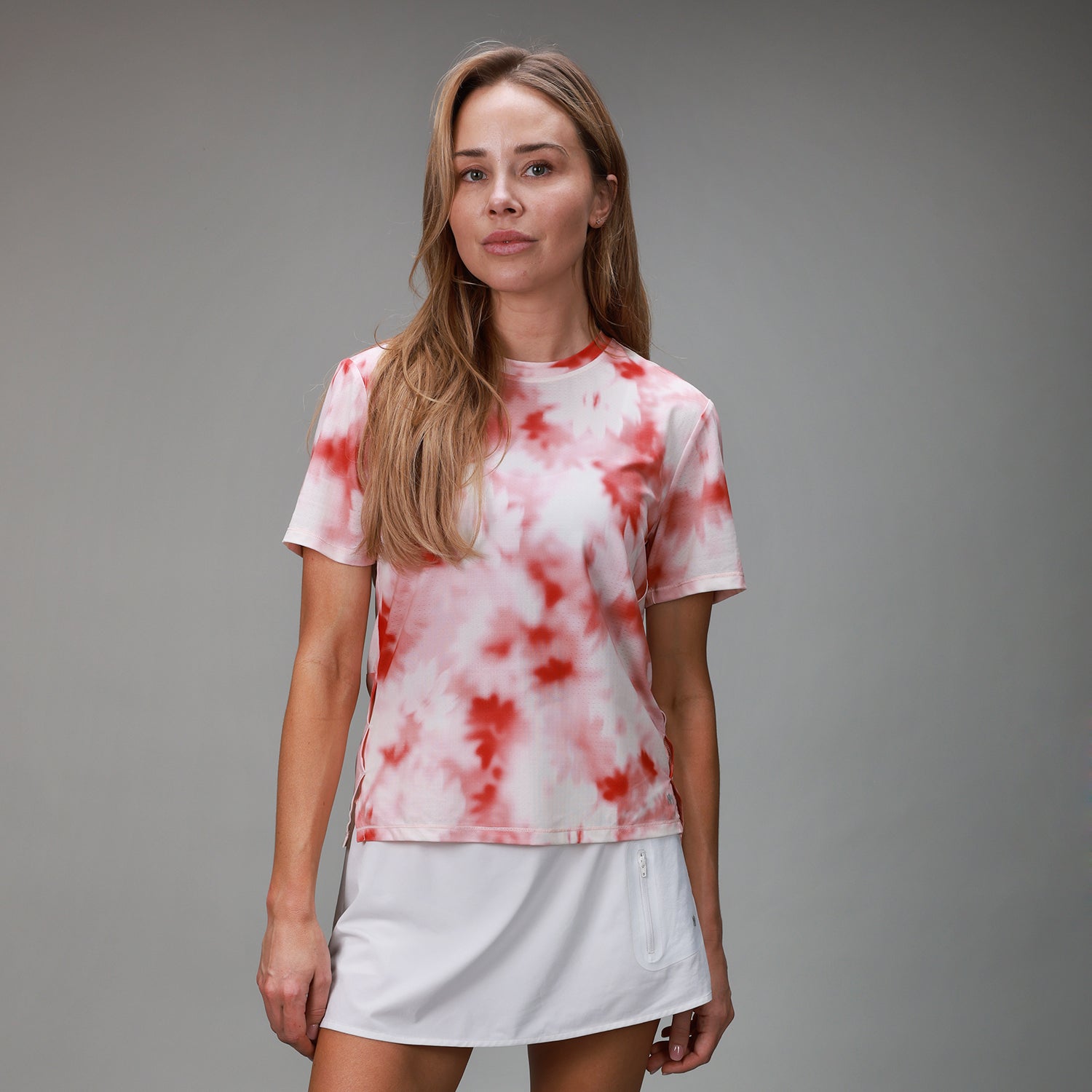 womens floral shirt front