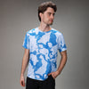 front of digital camo mens tee