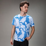front of digital camo mens tee