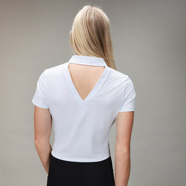 Open Back Polo | Ice Blue - MUEV