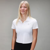 Open Back Polo | White - MUEV