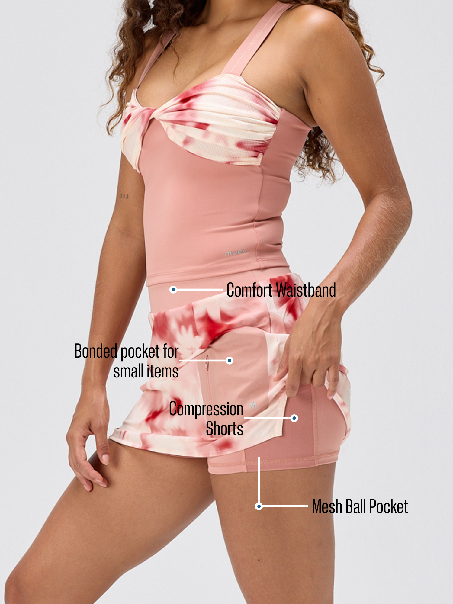 Motion Compression Skort