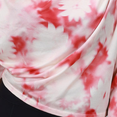 floral lightweight fabric detail