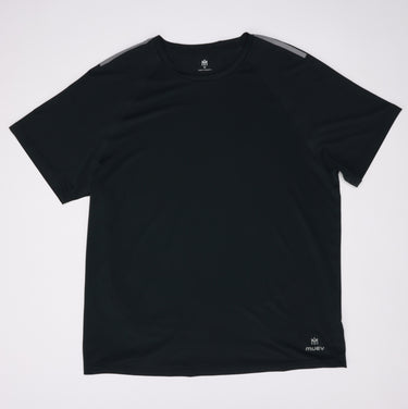 front of black dink tee