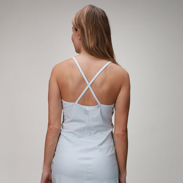 Double V Dress | Ice Blue - MUEV