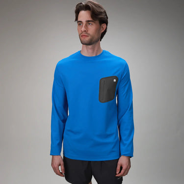 Echelon Long Sleeve Shirt | Royal Blue - MUEV