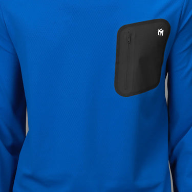Echelon Long Sleeve Shirt | Royal Blue - MUEV