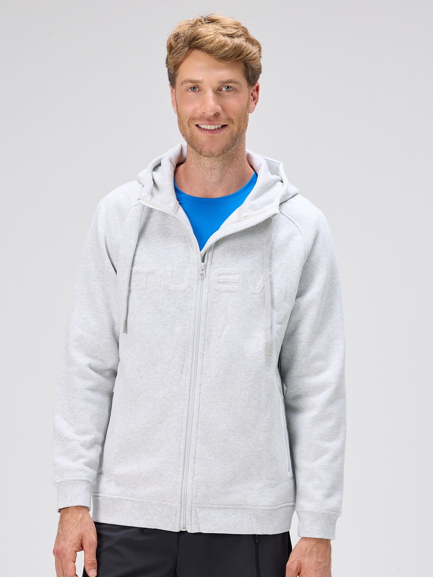 Men's Off Court Full Zip Hoodie - MUEV