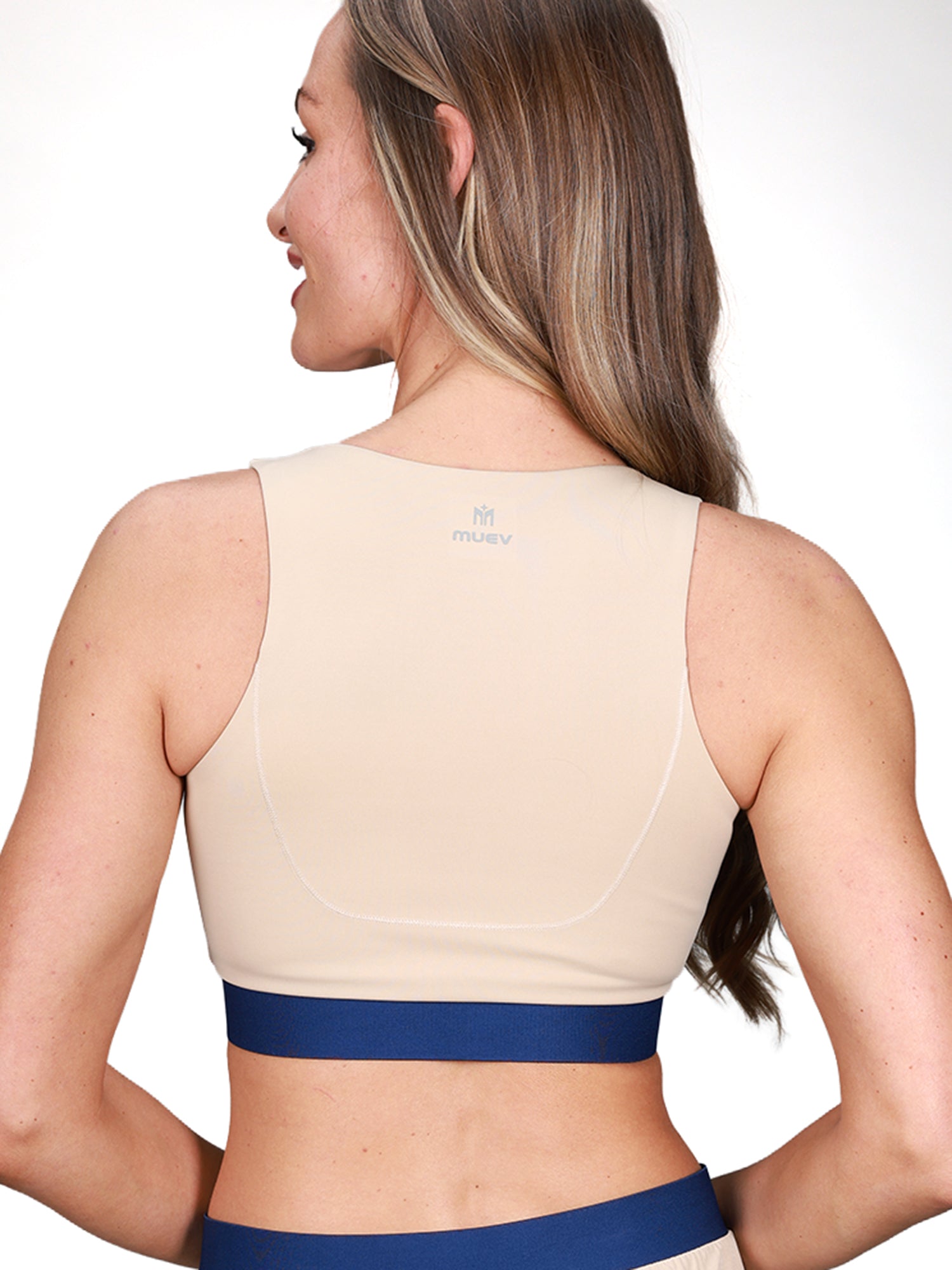 V Neck Tanklette Crop