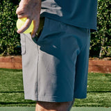 Men's Gray Pickleball Kick It Short