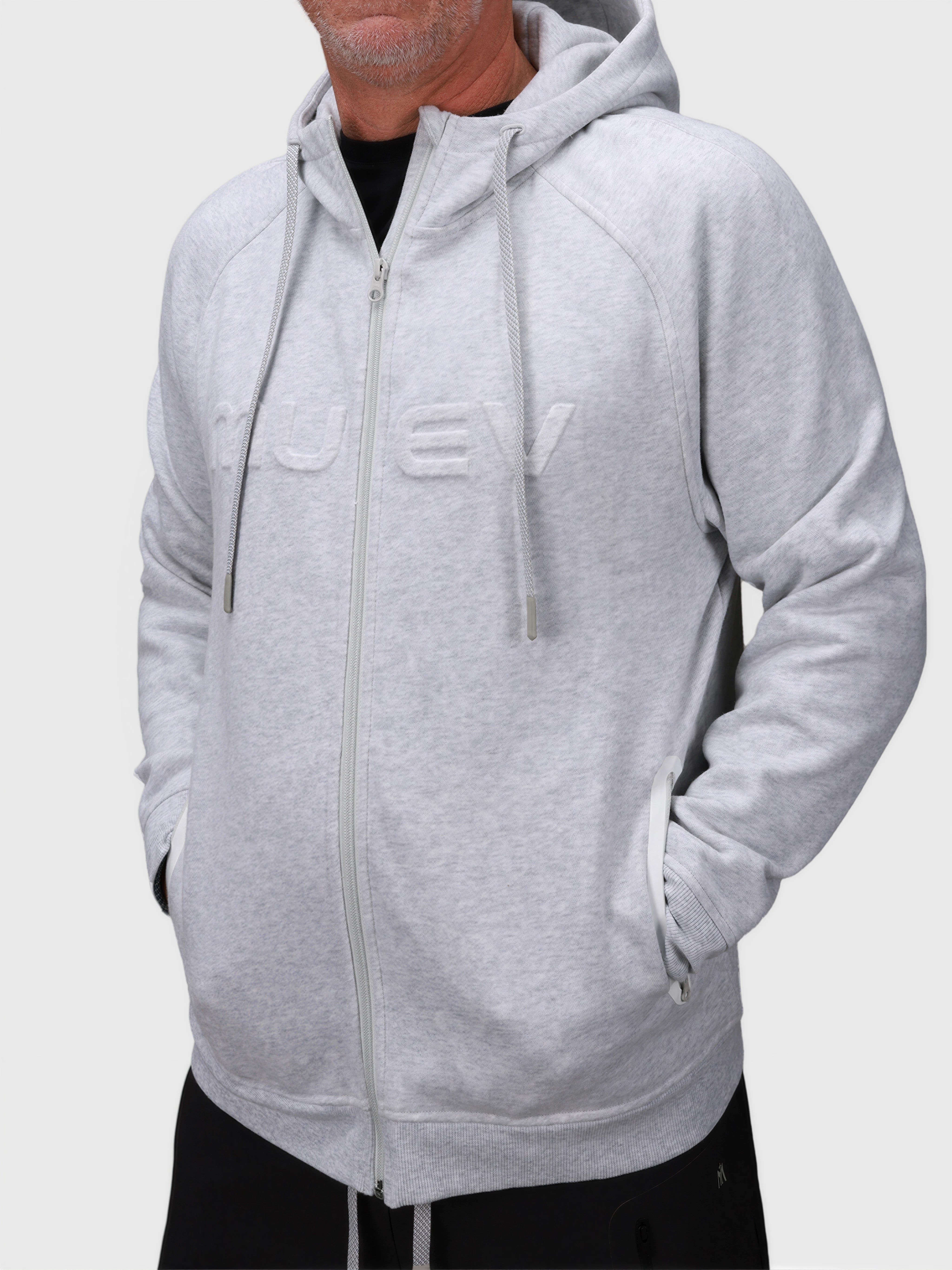 Men's Off Court Full Zip Hoodie - MUEV