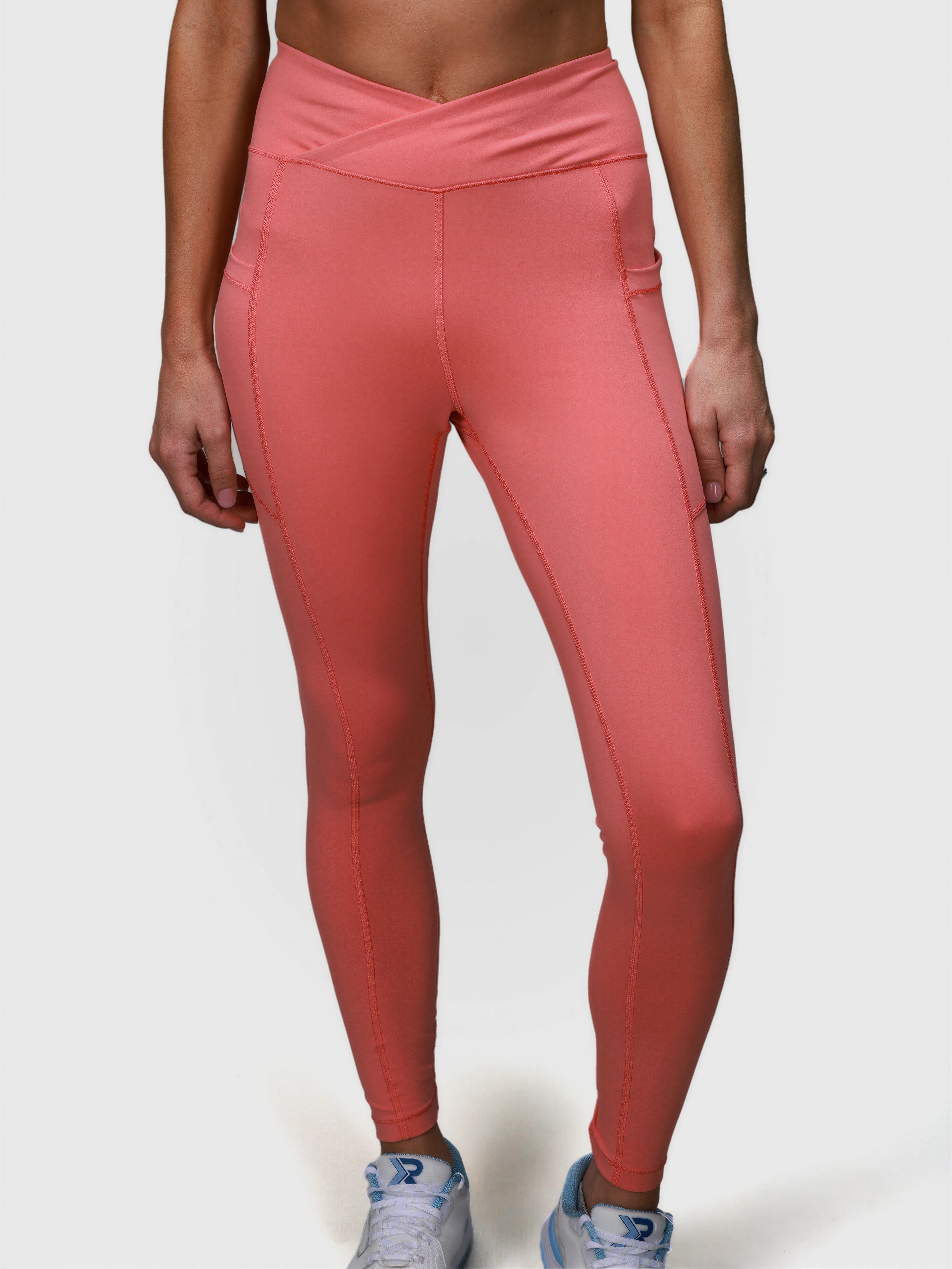 V Cross Over Leggings - MUEV