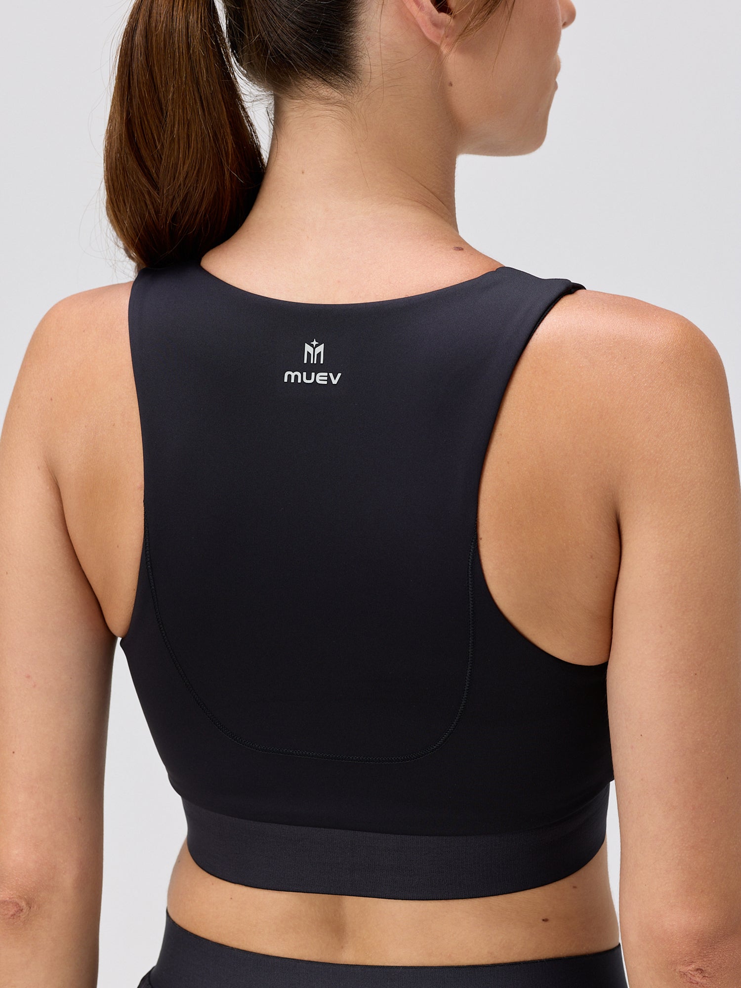 V Neck Tanklette Crop