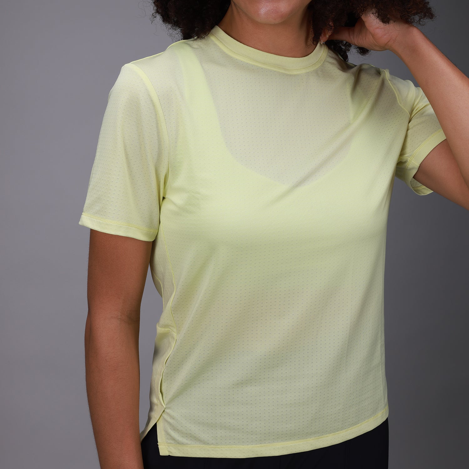 PowerMove Performance Tee | Citron - MUEV
