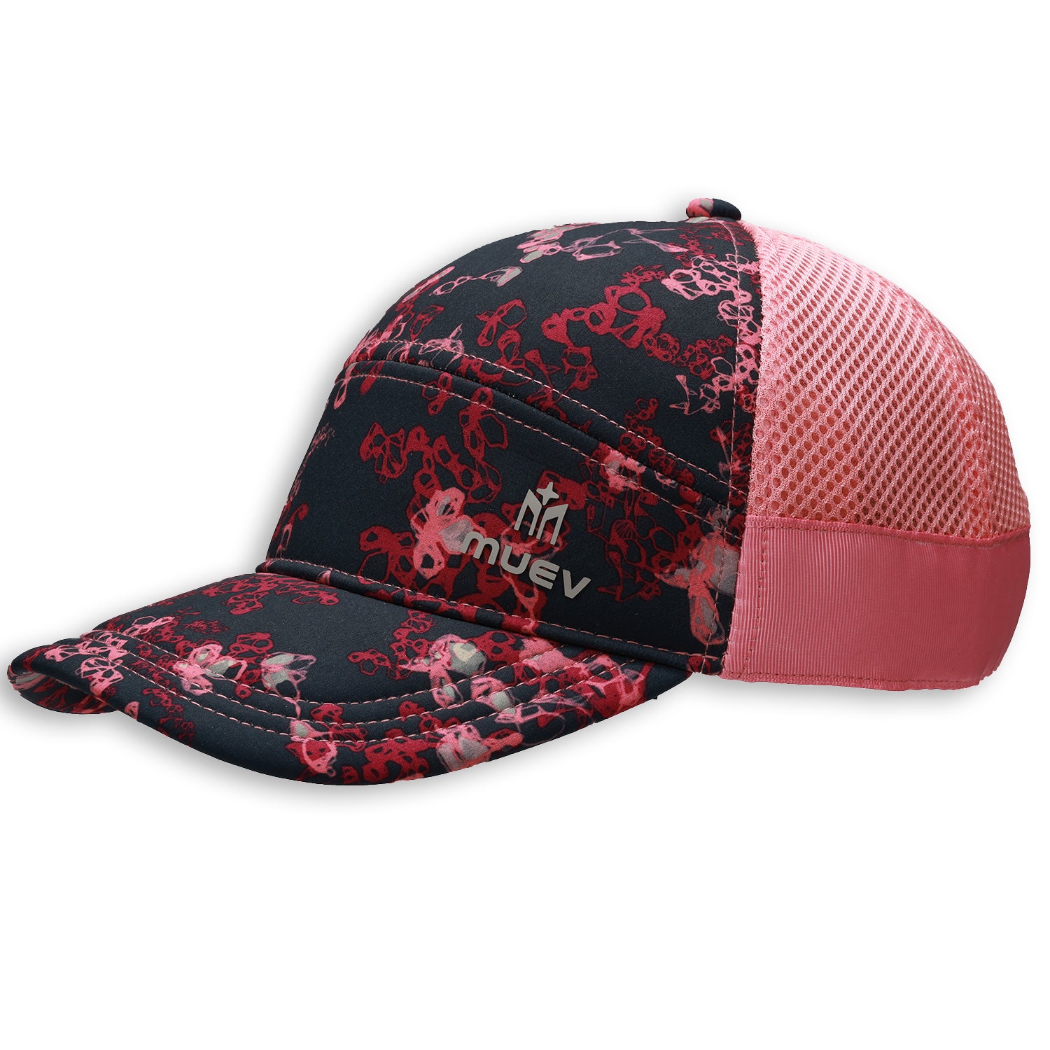 floral pink trucker hat