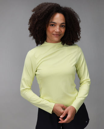 AirForm Mesh Back Long Sleeve | Citron - MUEV