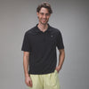 Elevate Zip Polo | Black