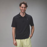 Elevate Zip Polo | Black - MUEV