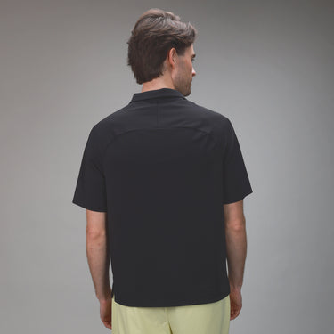 Elevate Zip Polo | Black - MUEV