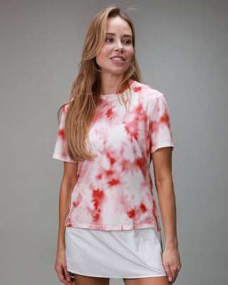 womens floral shirt front 