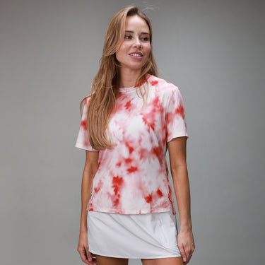 womens floral shirt front 