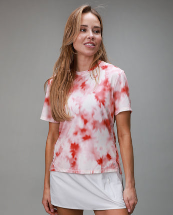 womens floral shirt front 