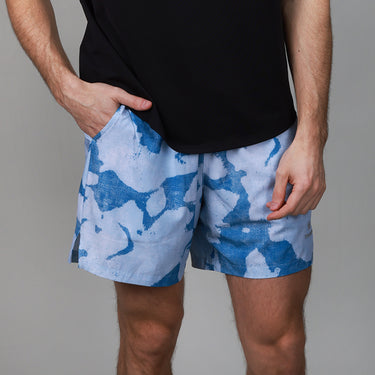 front of mens digital camo short 