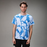back of digital camo mens tee 