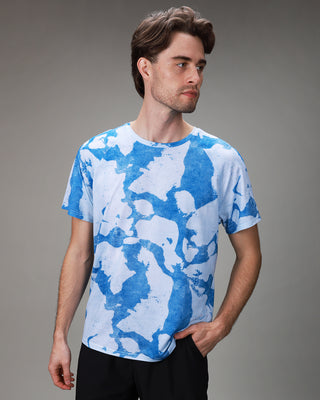 front of digital camo mens tee 