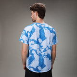 back of digital camo mens tee 