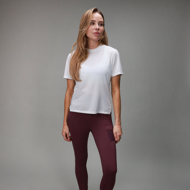 PowerMove Performance Tee | White - MUEV