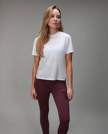 PowerMove Performance Tee | White - MUEV