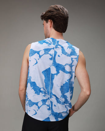 back of digital camo mens tank 