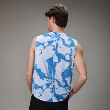 back of digital camo mens tank 