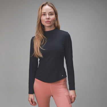 black long womens long sleeve
