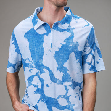 Elevate Zip Polo | Digital Camo - MUEV