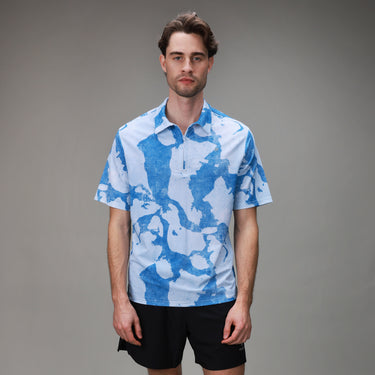 Elevate Zip Polo | Digital Camo - MUEV