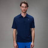 Elevate Zip Polo | Medieval Blue - MUEV