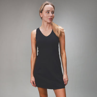 Power Performance Dress | Black - MUEV