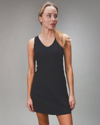 Power Performance Dress | Black - MUEV