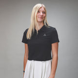 Open Back Polo | Black - MUEV