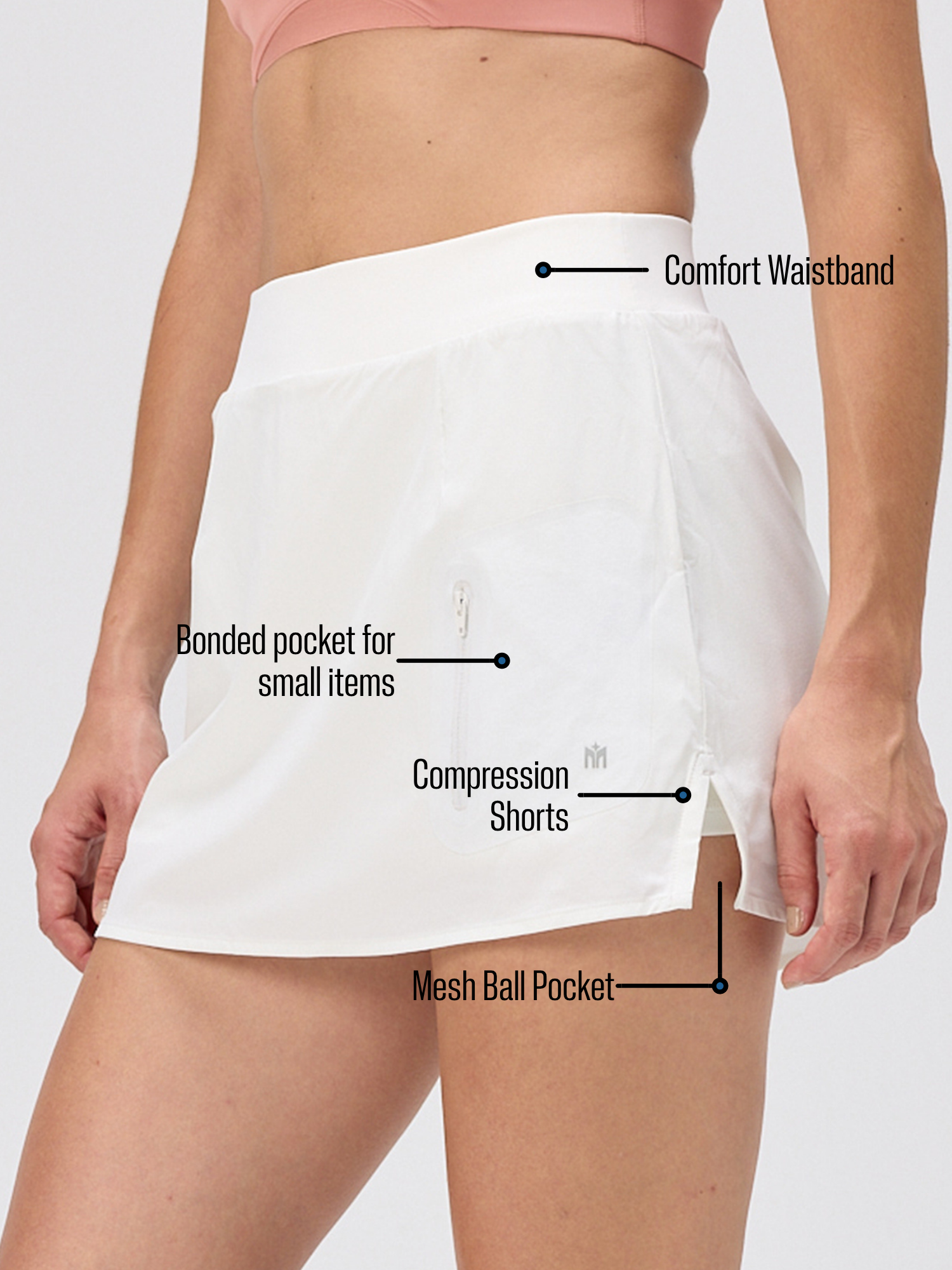 Motion Compression Skort