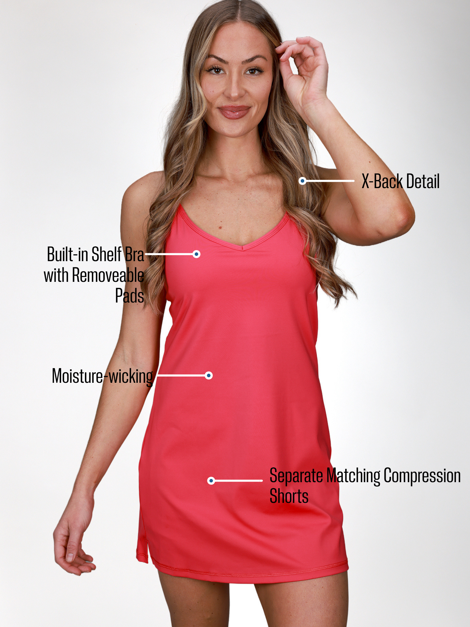 Double V Dress