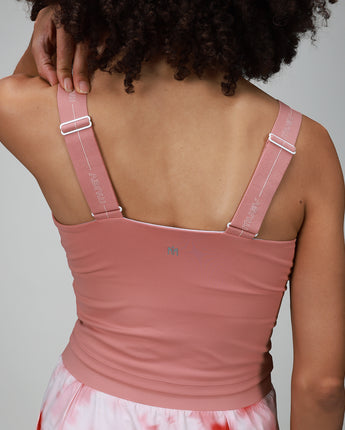 back of floral twist top 
