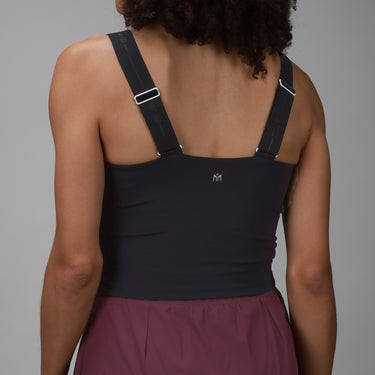 Airy Twist Tank | Black - MUEV