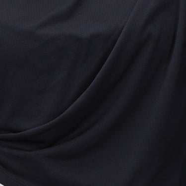 black lightweight fabric detail shot