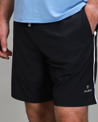 front of court short black 