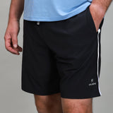 front of court short black 