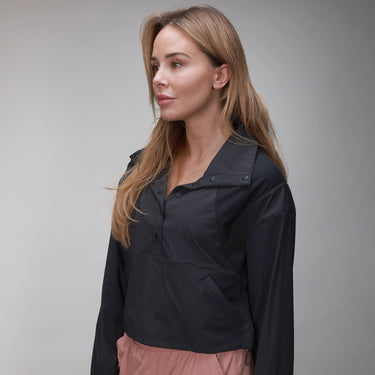 half button down outerwear jacket 